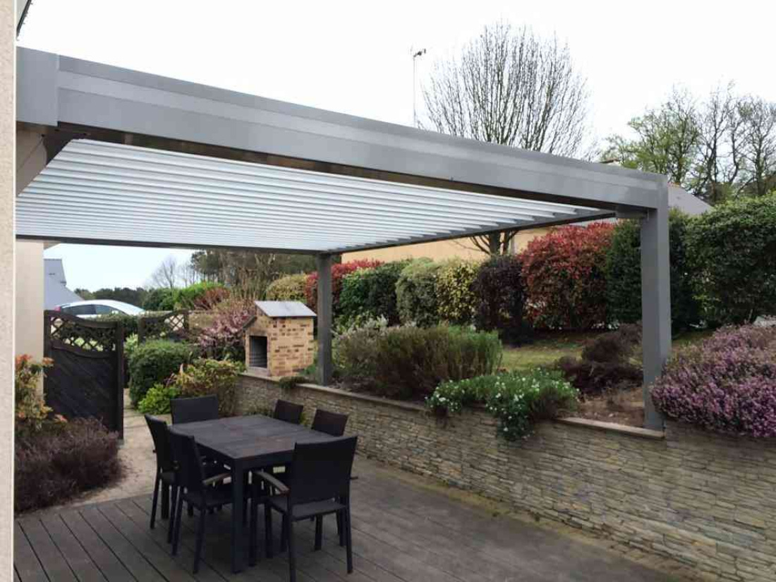 Pergola bioclimatique